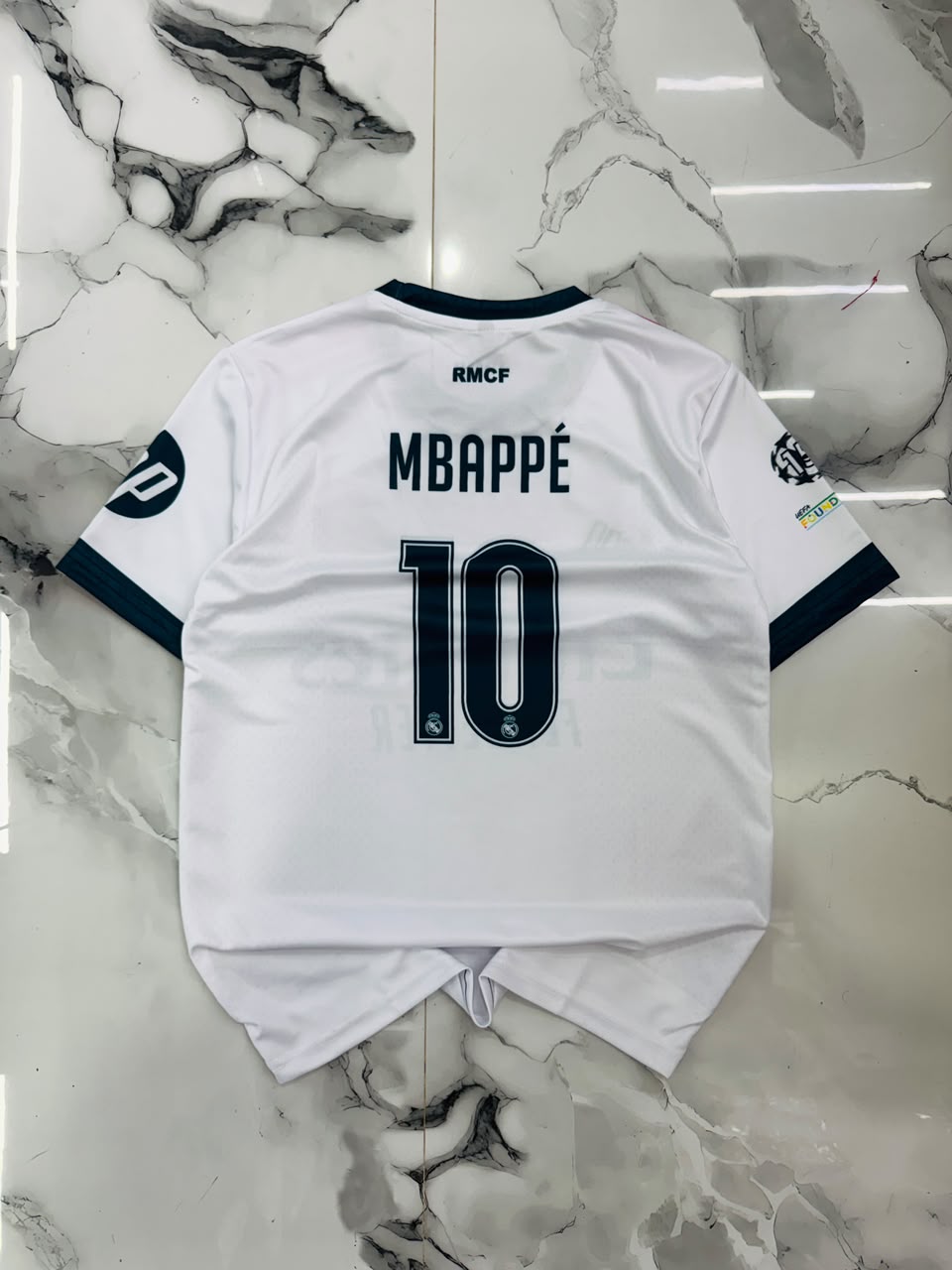 Real Madrid 2024/25 Home Jersey – Kylian Mbappé #10 | Premium Fan Edition