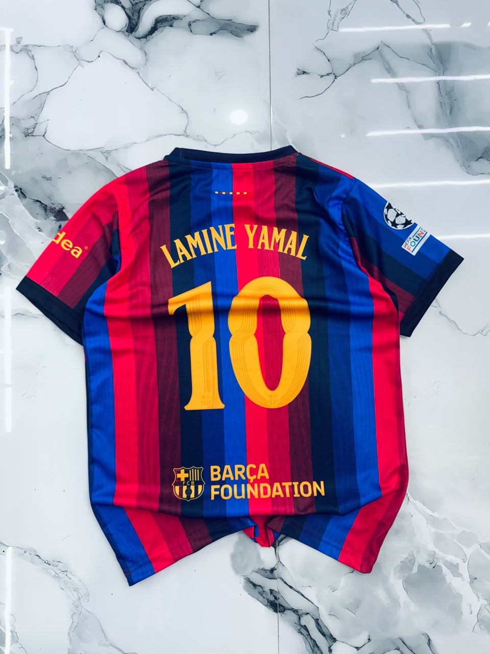FC Barcelona Lamine Yamal #10 Home Football Jersey – Premium Fan Edition