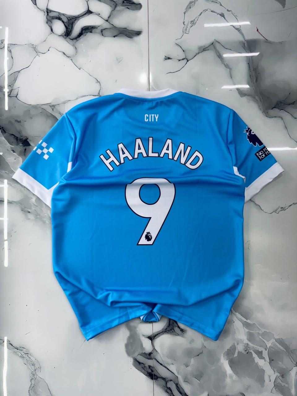 Manchester City Haaland #9 Home Football Jersey – Premium Fan Edition
