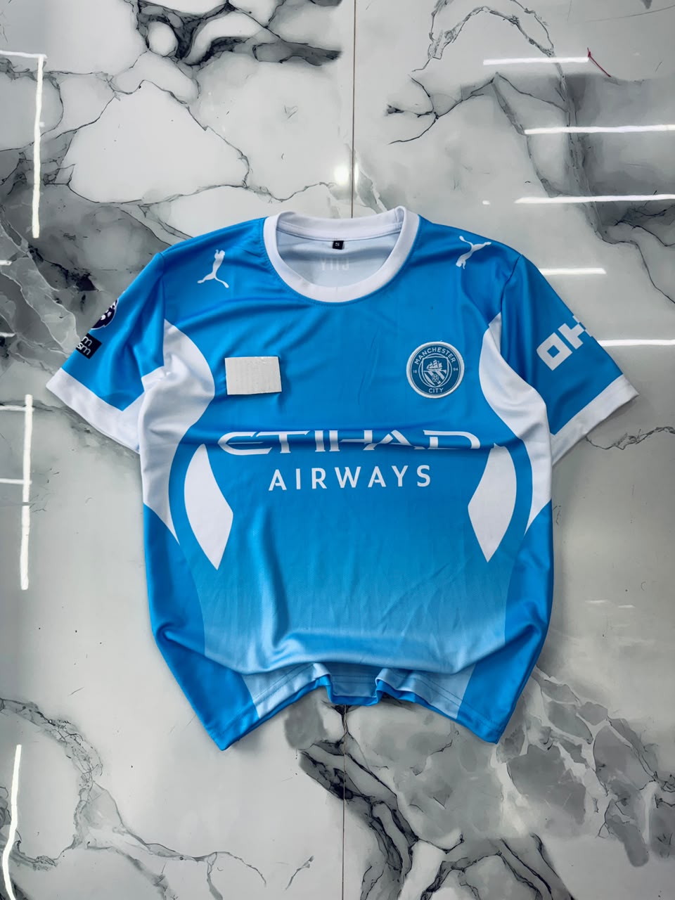 Manchester City Home Football Jersey – Premium Fan Edition (Sky Blue)