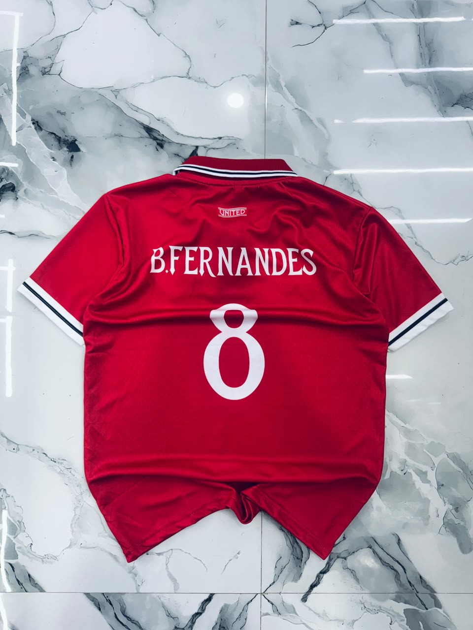 Manchester United Bruno Fernandes #8 Home Football Jersey – Premium Fan Edition