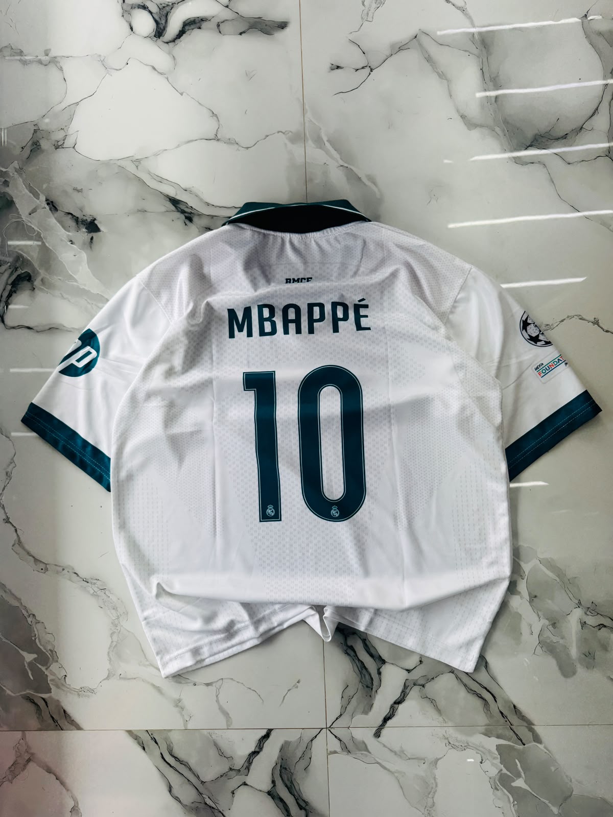 Real Madrid Mbappé #10 Home Football Jersey – Premium Fan Edition (White)