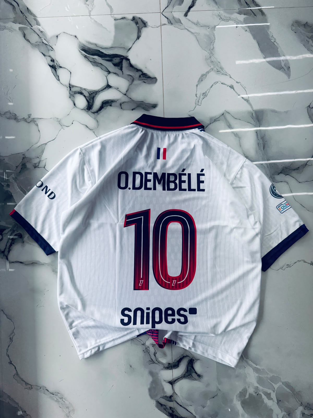 Paris Saint-Germain O. Dembélé #10 Away Football Jersey – Fan Edition