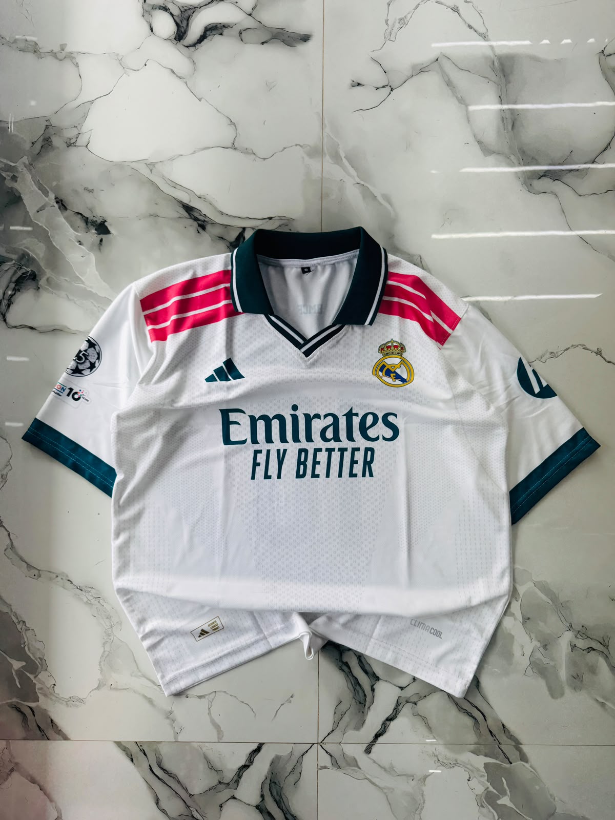 Real Madrid Home Football Jersey – Premium Fan Edition (White)