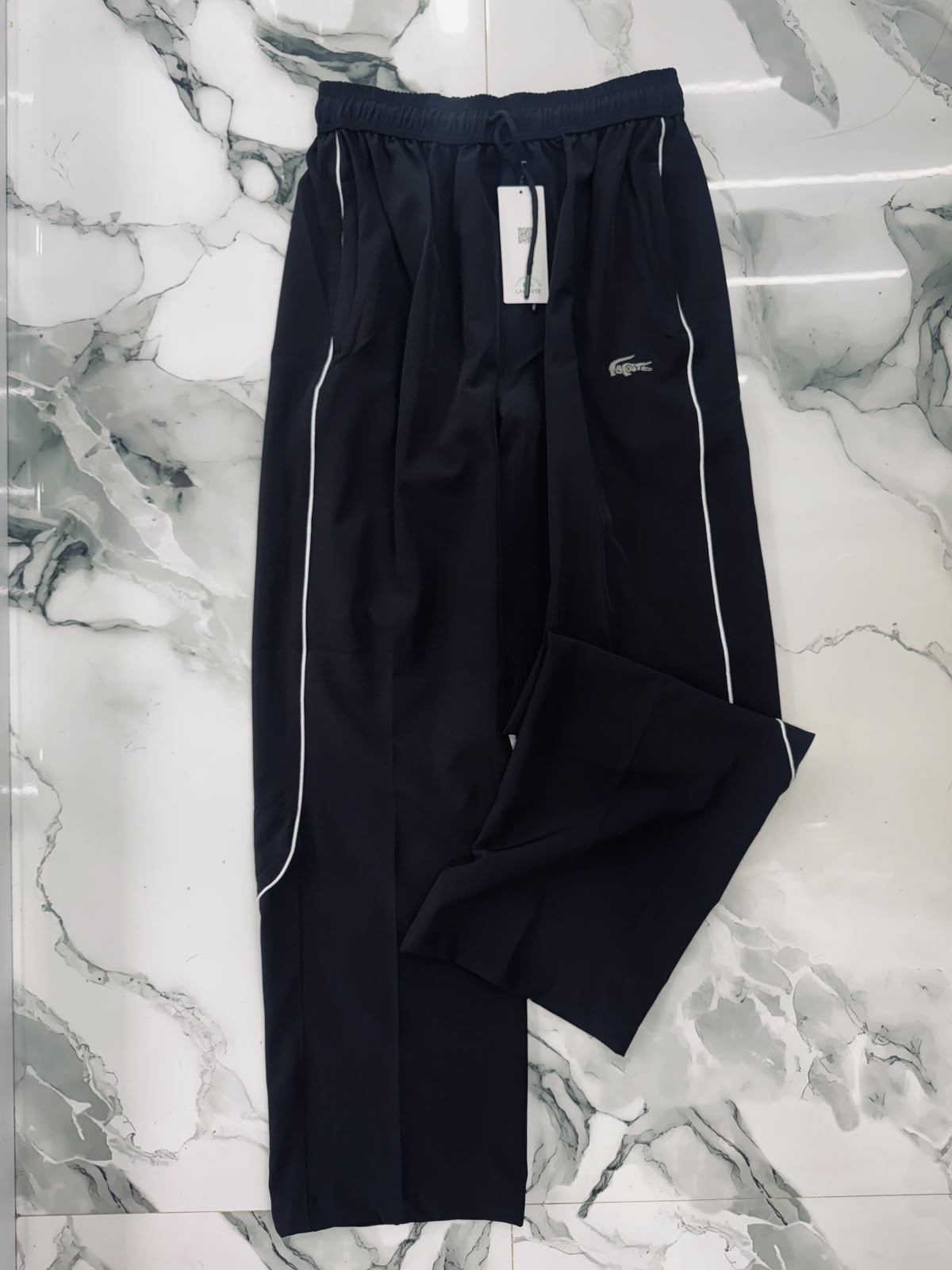 Lacoste Premium Track Pants – Black