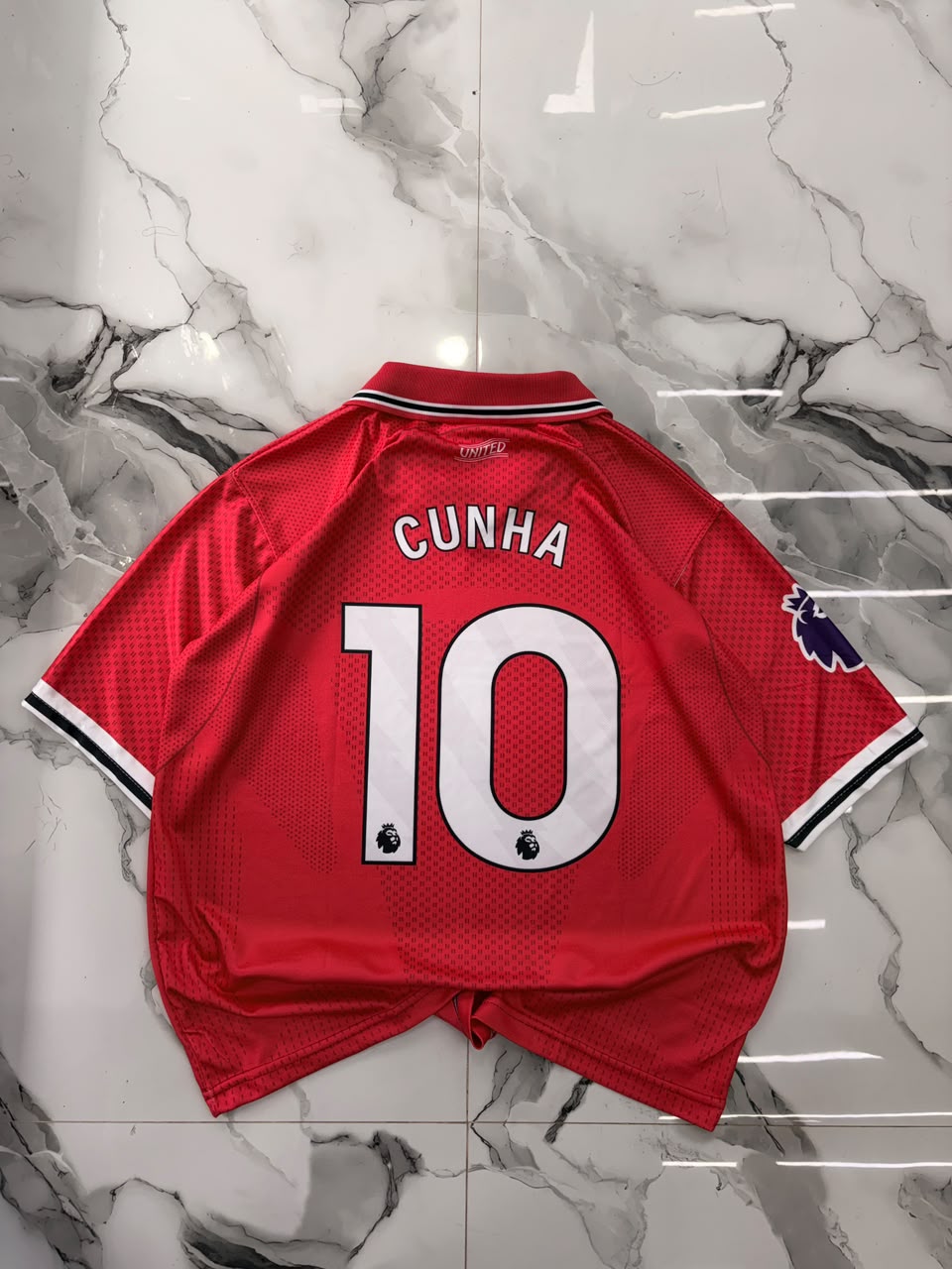 Matheus Cunha Manchester United #10 Football Jersey