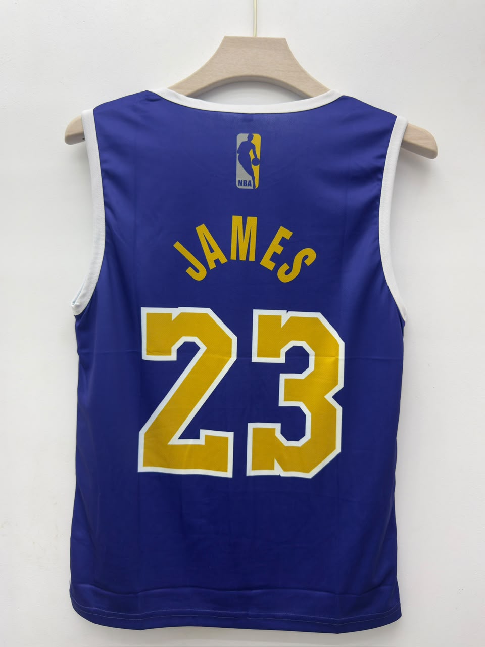 Los Angeles James #23 Basketball Jersey – Blue & Gold
