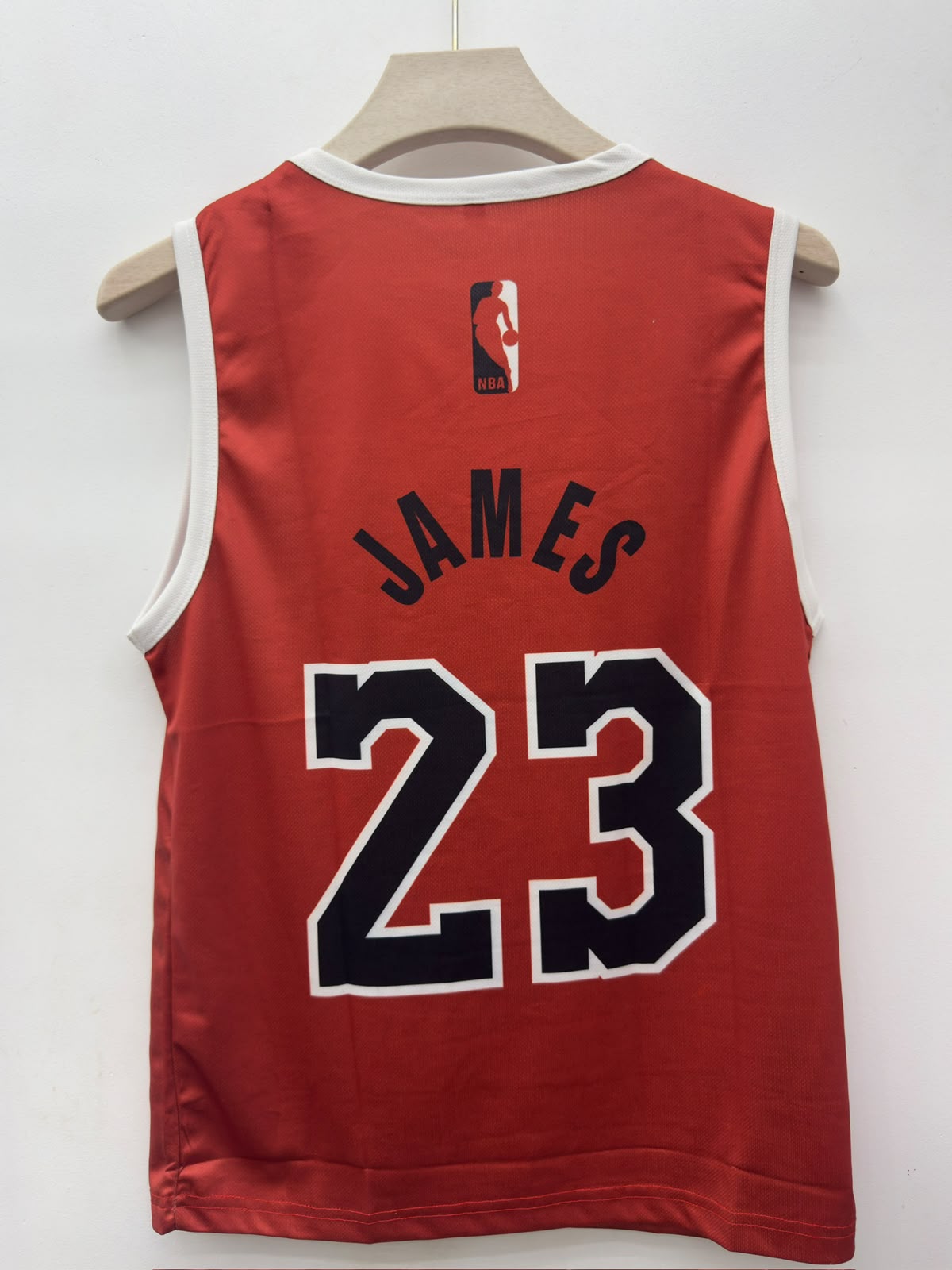 James #23 Red Basketball Jersey