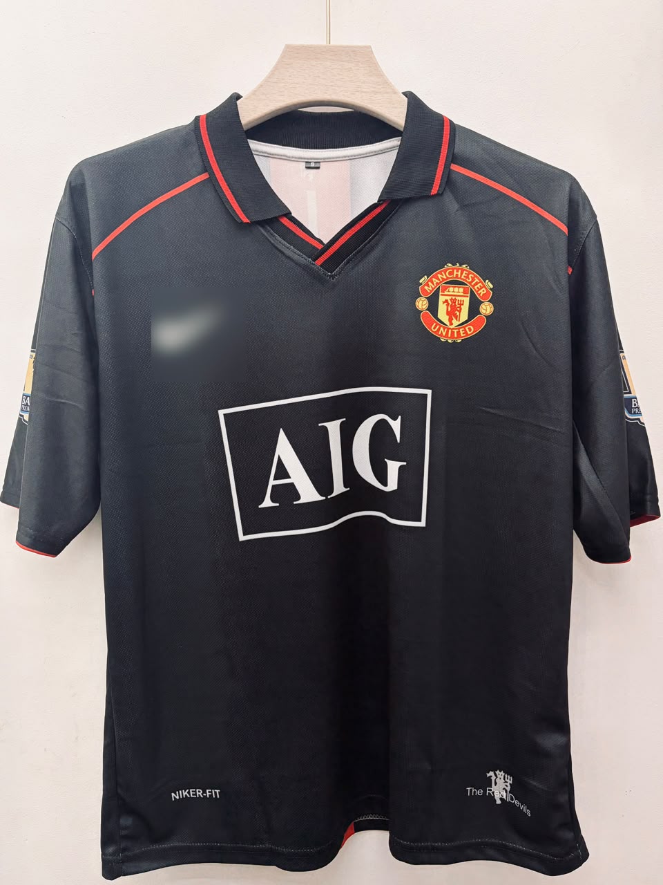 Manchester United – Cristiano Ronaldo #7 Embroidery Jersey (2007–08 Retro Away Kit)