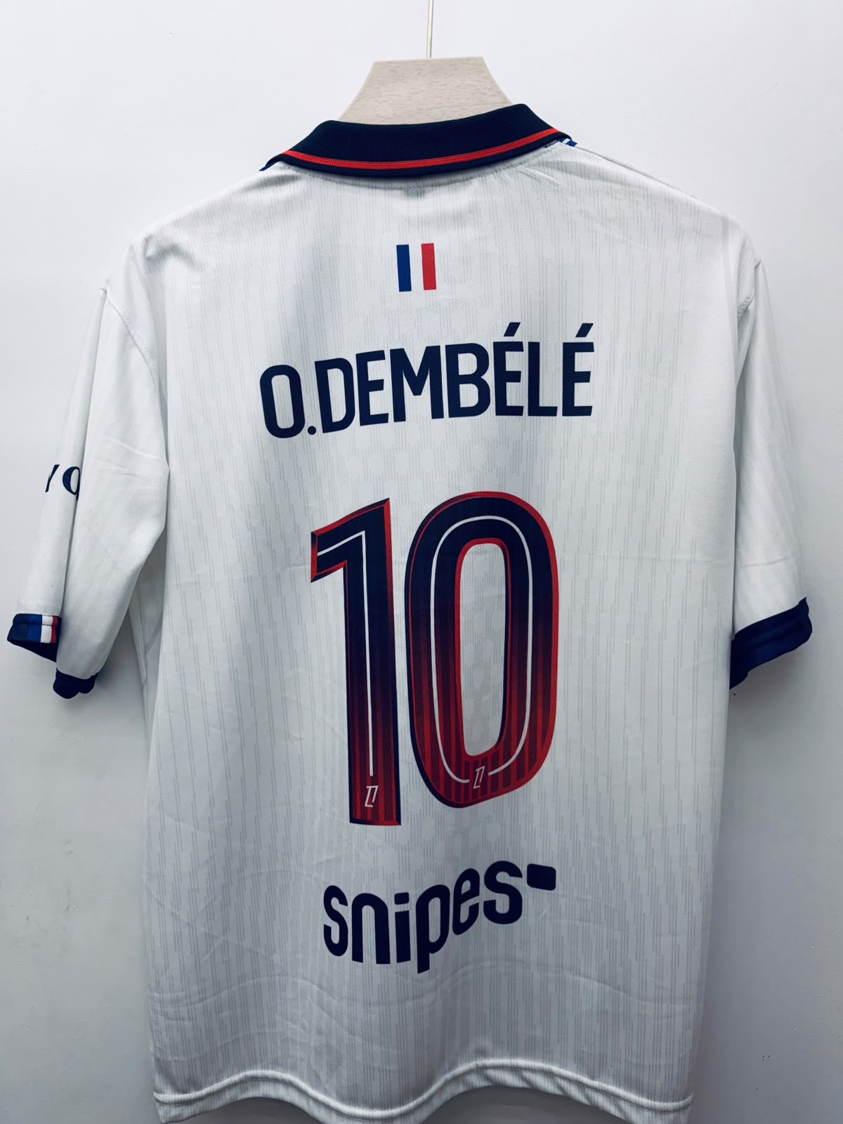 PSG– O. Dembélé #10 Embroidery Jersey (2024–25 Away Kit)