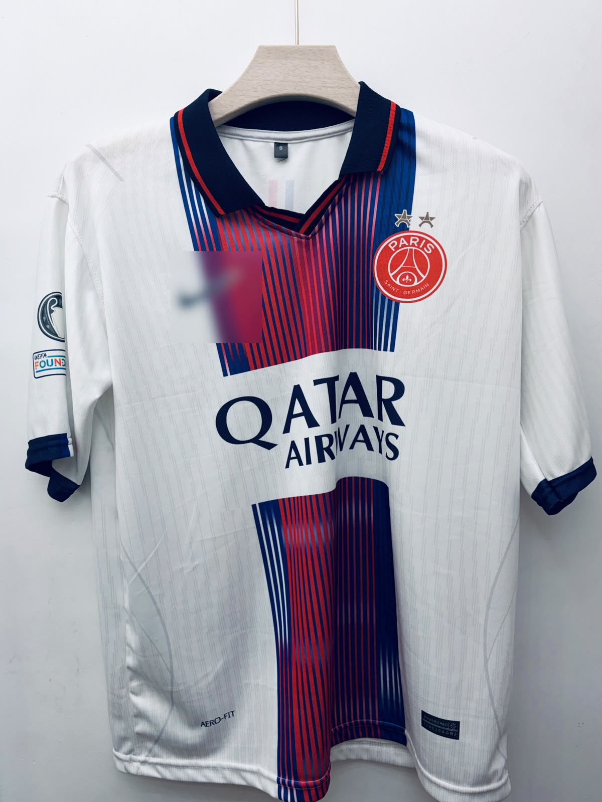 PSG– O. Dembélé #10 Embroidery Jersey (2024–25 Away Kit)