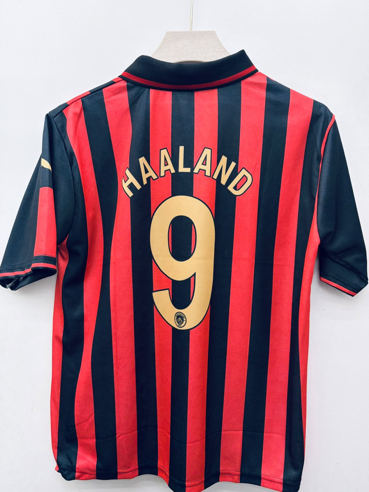 Manchester City – Erling Haaland #9 Embroidery Jersey (2022–23 Away Kit)