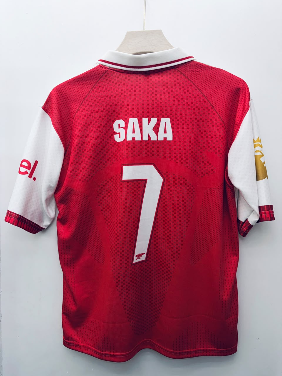 Arsenal – Bukayo Saka #7 Embroidery Jersey (2023–24 Home Kit)