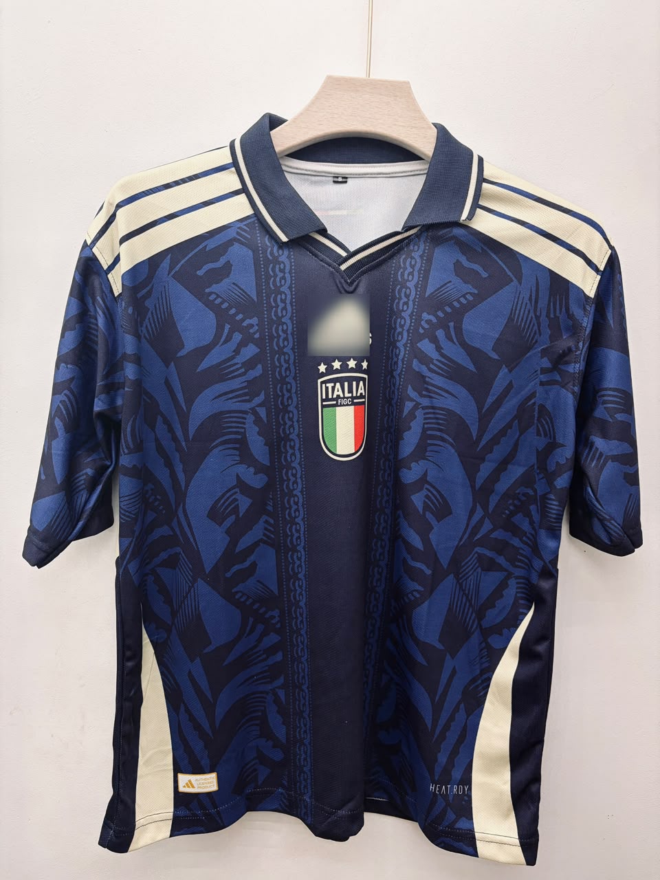 Italy National Team – Roberto Baggio #10 Oversized Collar Embroidery Jersey (Euro 2024 / Renaissance Graphic Edition)