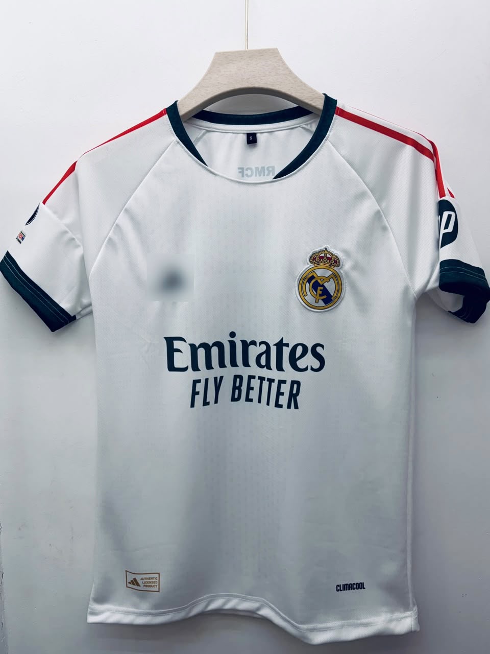 Real Madrid – Jude Bellingham #5 Round Neck Embroidery Jersey (2024–25 Home Kit)
