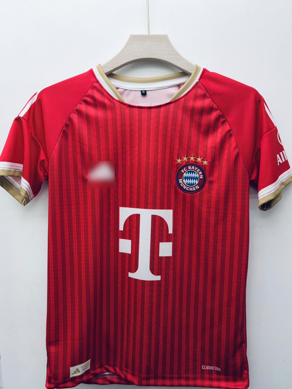 FC Bayern Munich – Luis Díaz #14 Round Neck Embroidery Jersey (2024–25 Home Kit)
