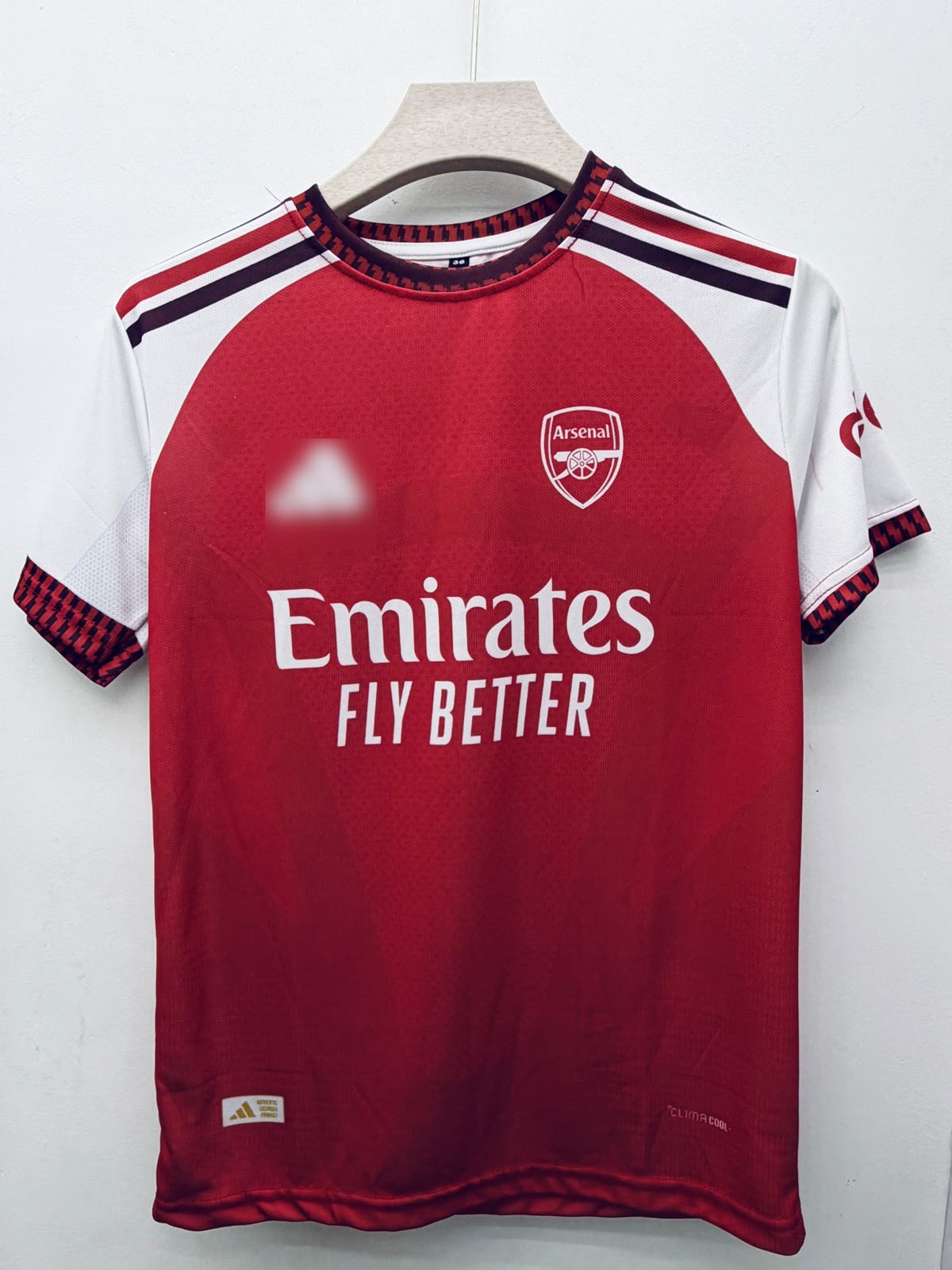 Arsenal – Bukayo Saka #7 Round Neck Embroidery Jersey (2024–25 Home Kit)